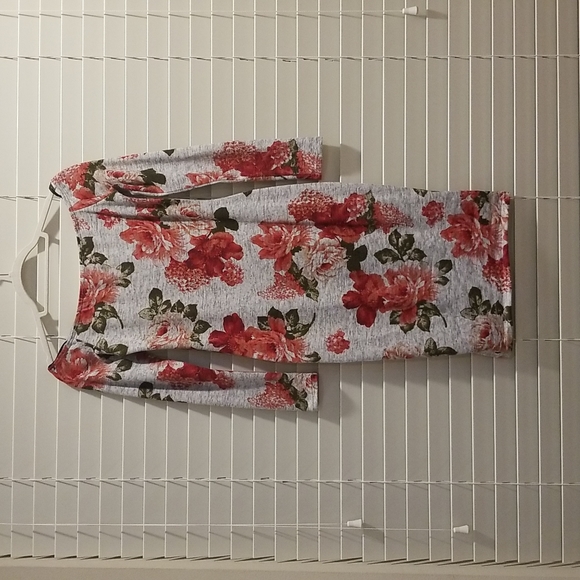 🌹Gray Rose Garden Dress - Picture 4 of 8